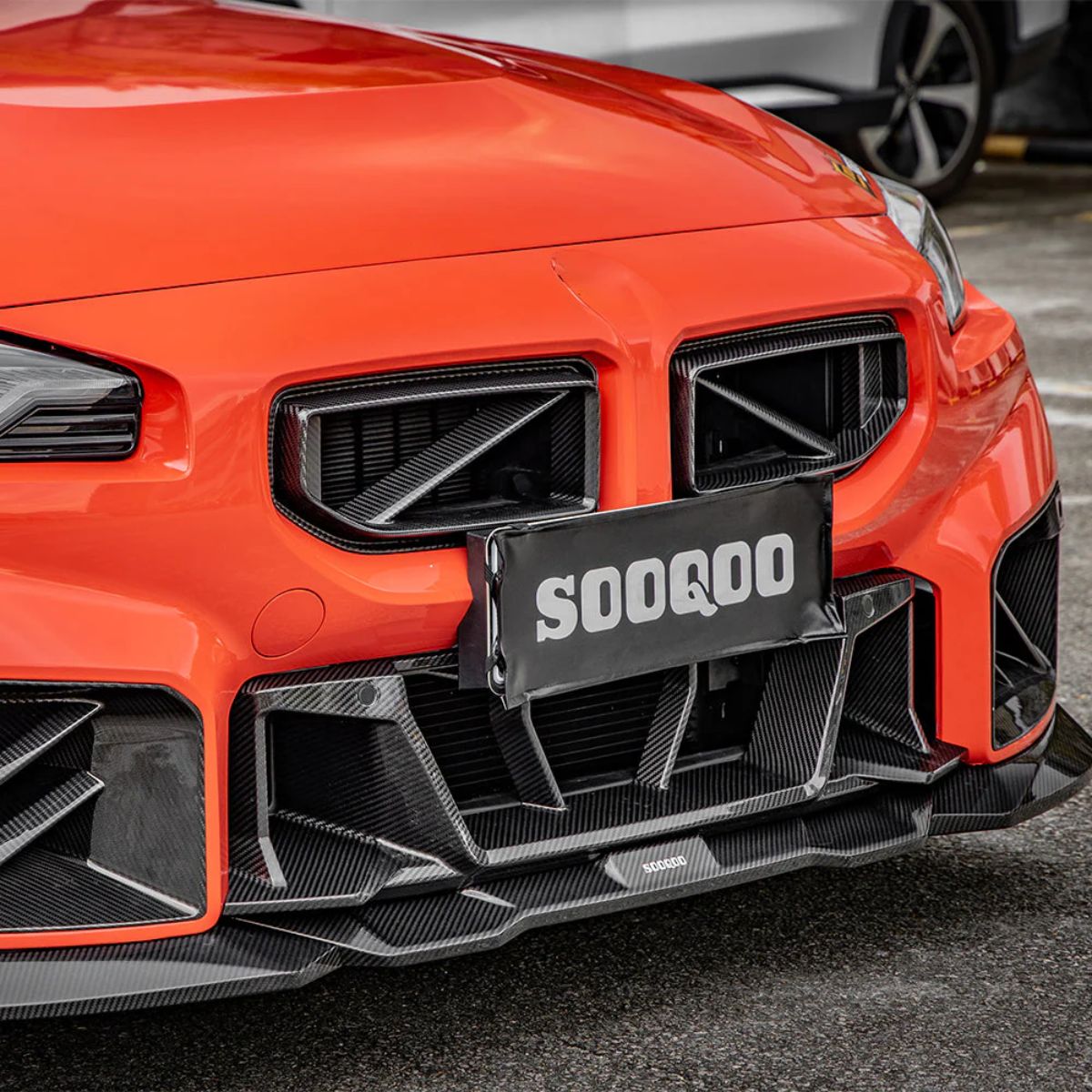 TNF+ SOOQOO Frontspoiler V2-B Carbon passend für BMW M2 (G87)