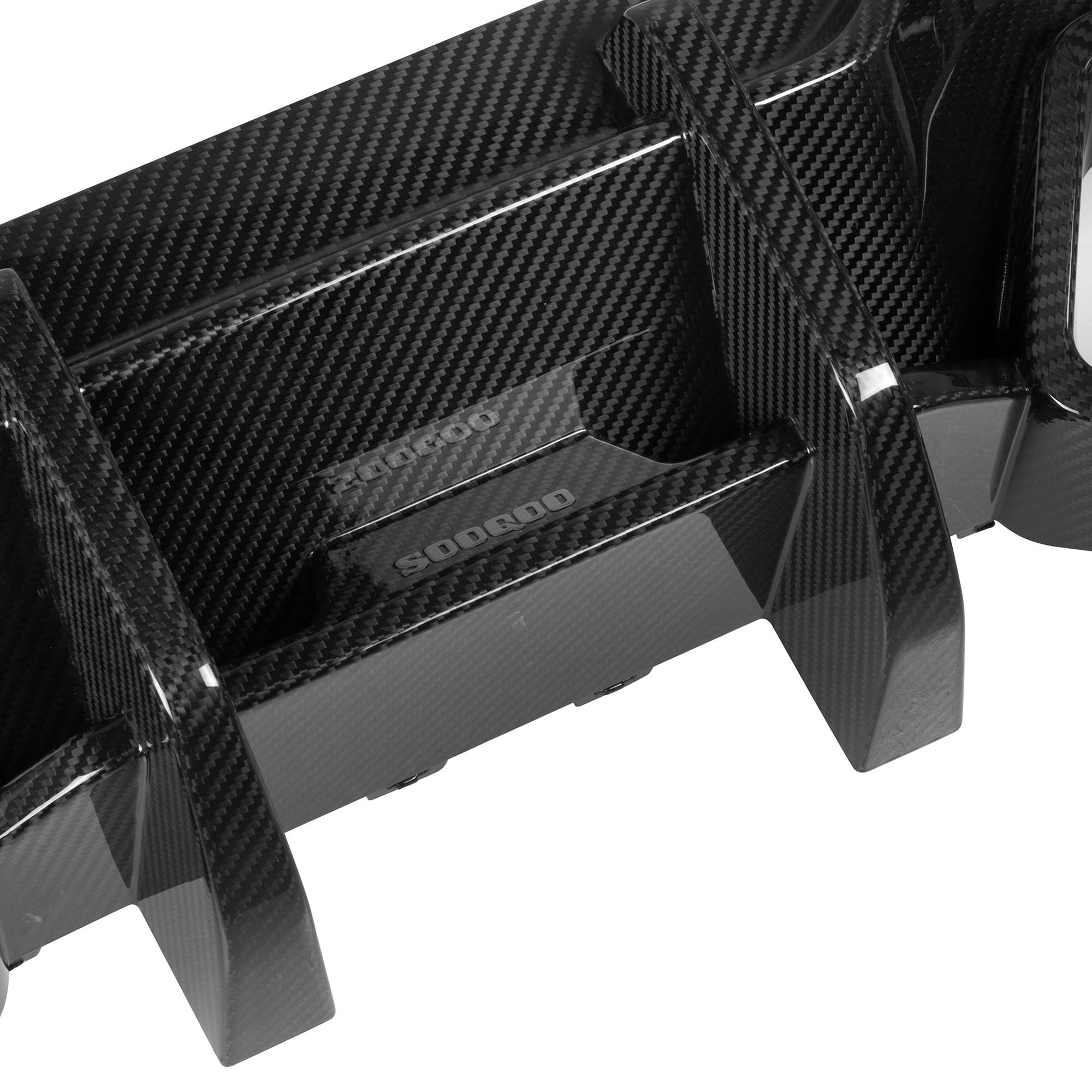 3-Teiliger Diffusor aus PrePreg Carbon passend für BMW M2 G87