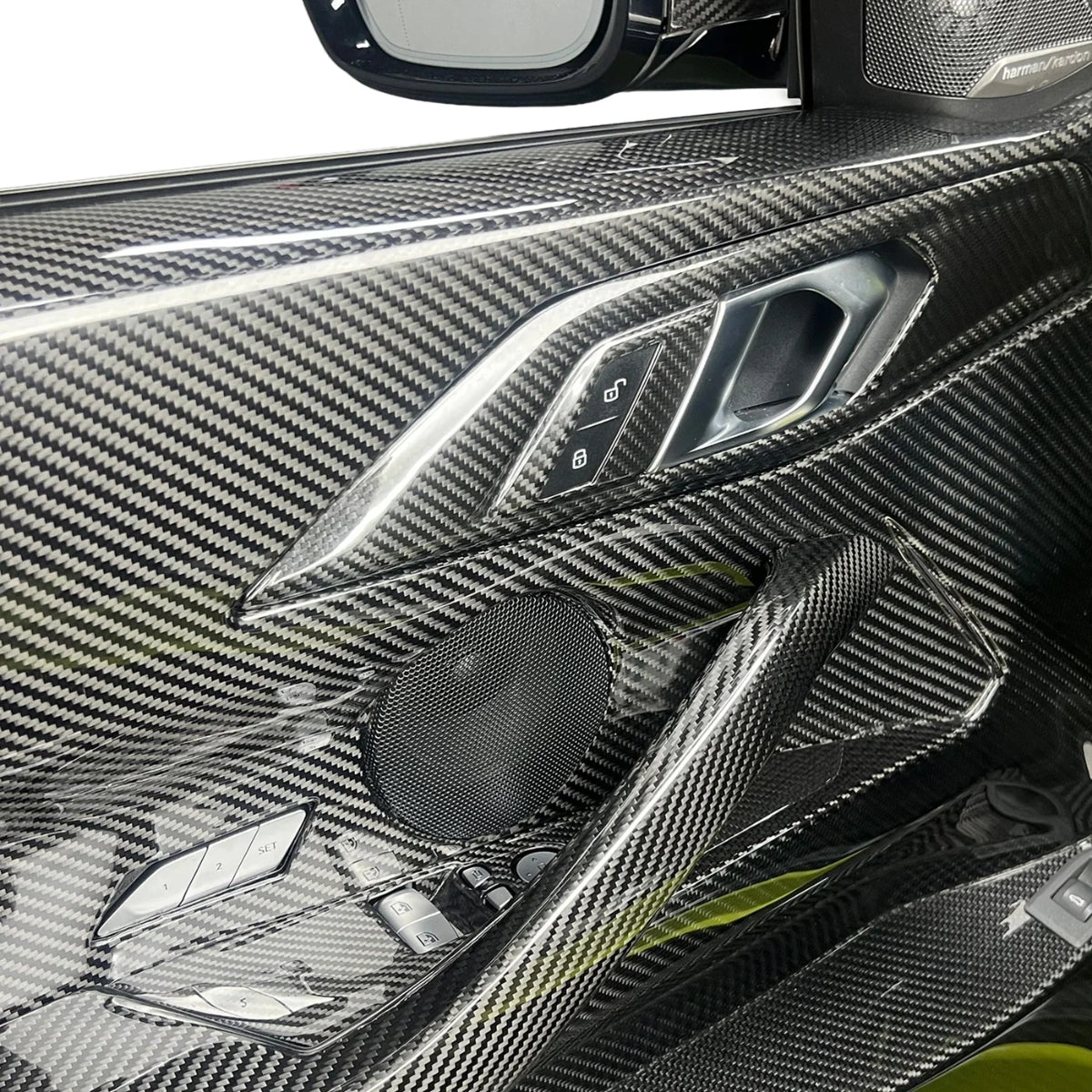 TNF+ Tür Innenverkleidung Carbon passend für BMW 4er (G22) M4 (G82)