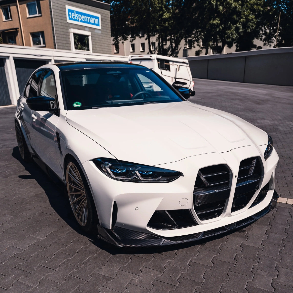 TNF+ SOOQOO Frontspoiler Carbon passend für BMW M3 (G80/G81) M4 (G82/G83)