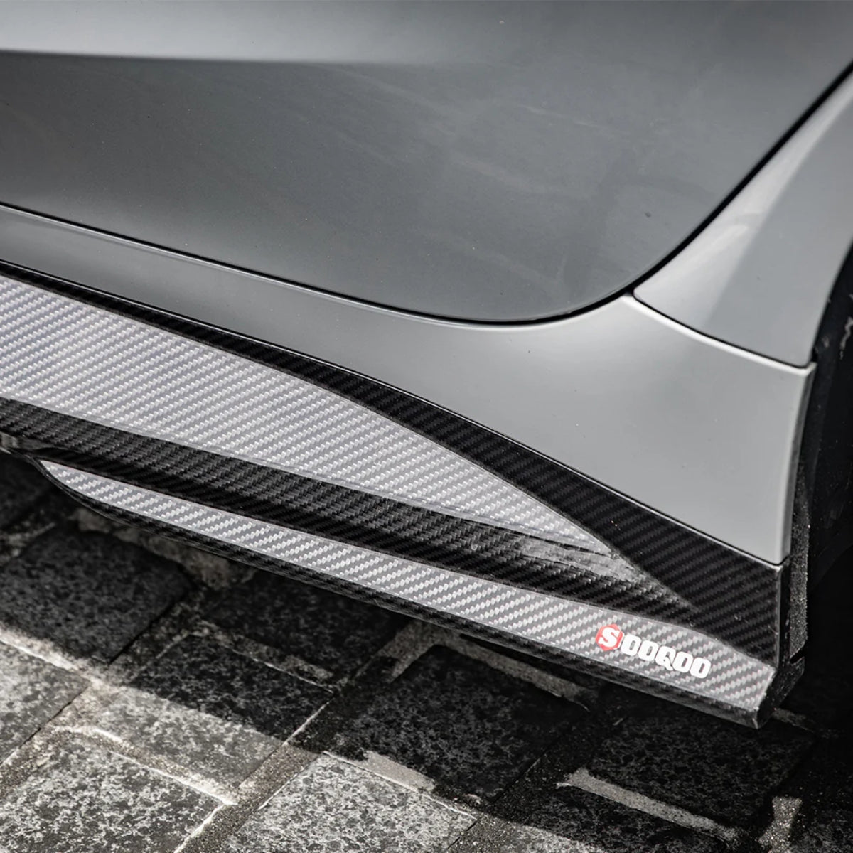 TNF+ SOOQOO Seitenschweller Carbon passend für BMW M4 (G82/G83)
