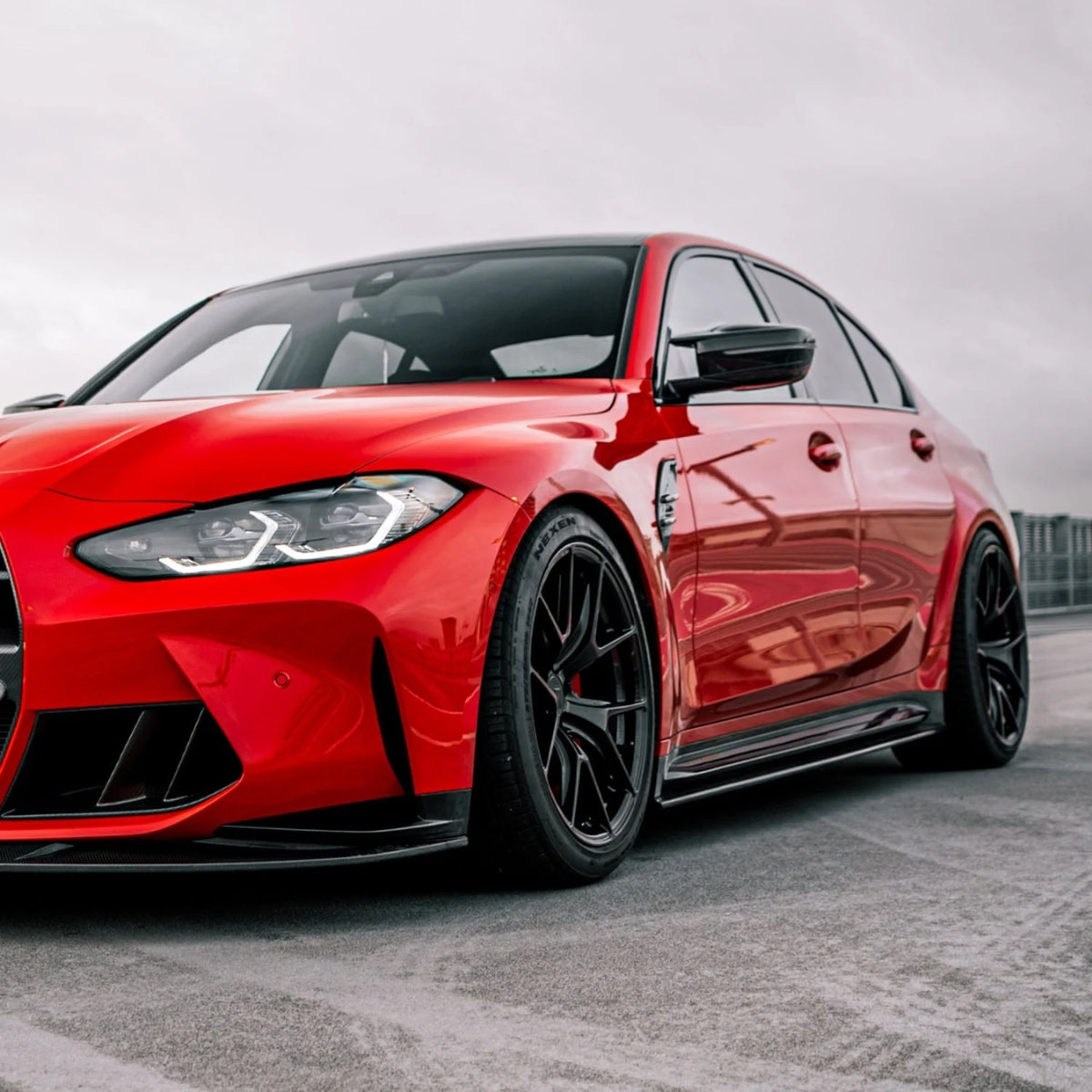 TNF+ SK1 Seitenschweller Carbon passend für BMW M3 (G80/G81) M4 (G82/G83)