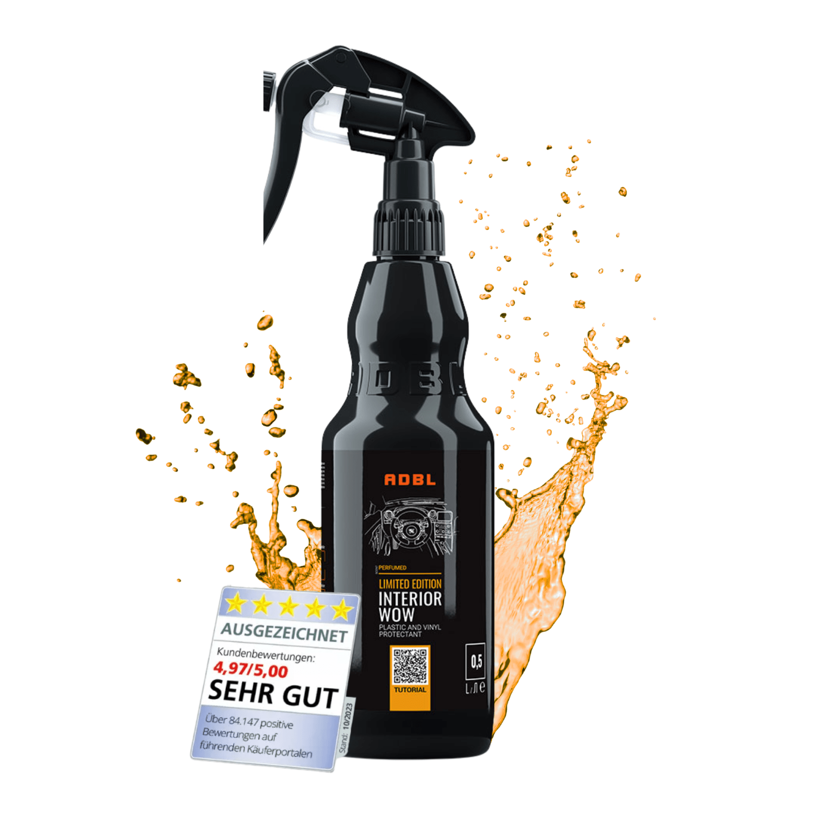 ADBL Interior WOW Kunststoffpflege mit Canyon Trigger 500ml