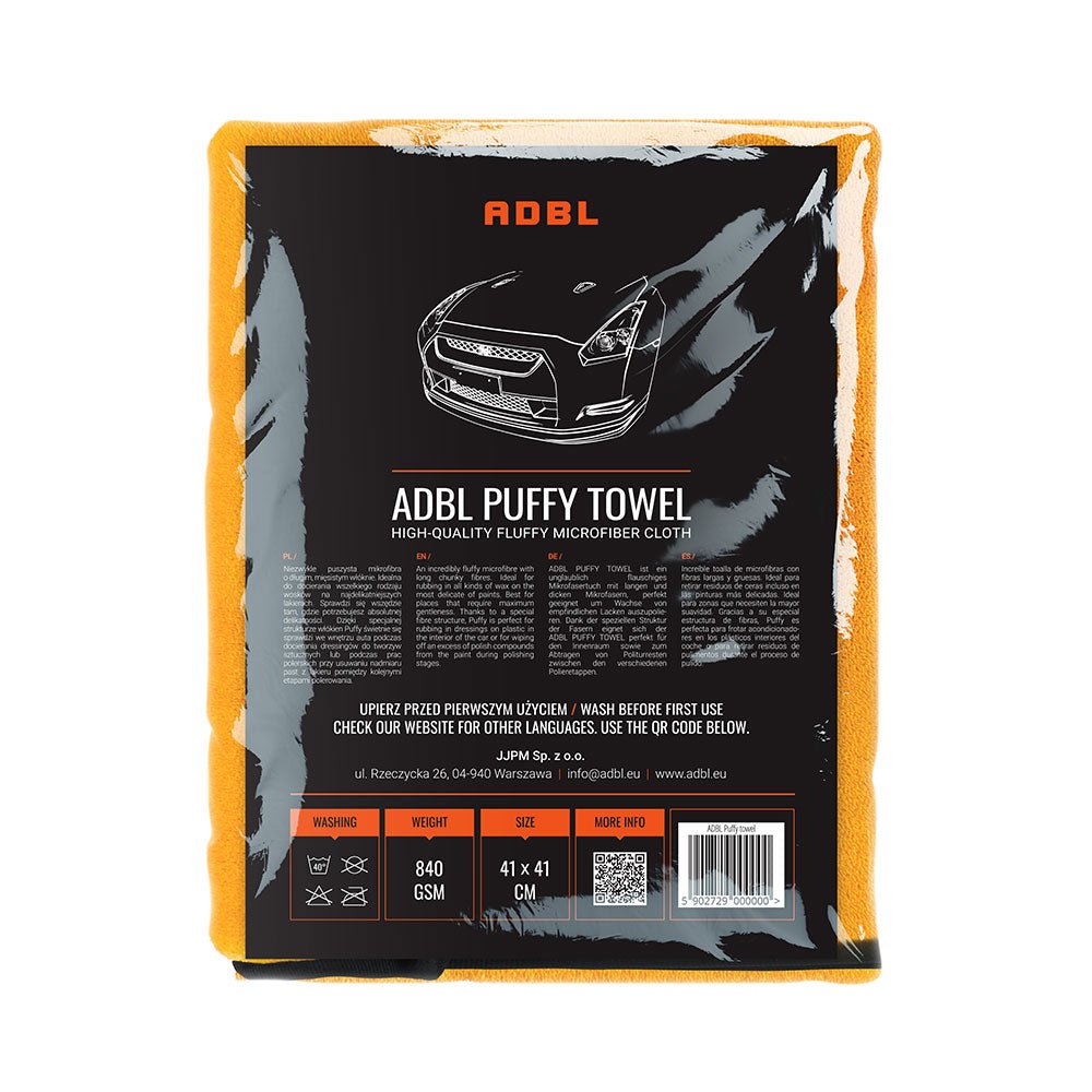 ADBL Puffy Towel Poliertuch 840GSM 41×41