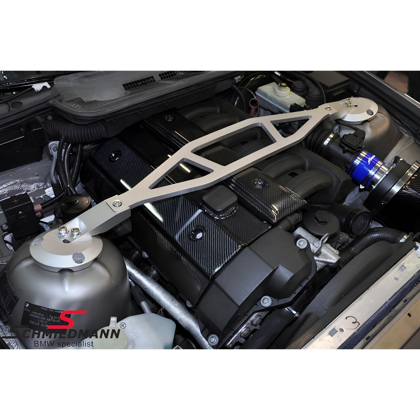 BMW E36 Domstrebe vorne Aluminium EVO München Edition G-Force 6-Zyl M3