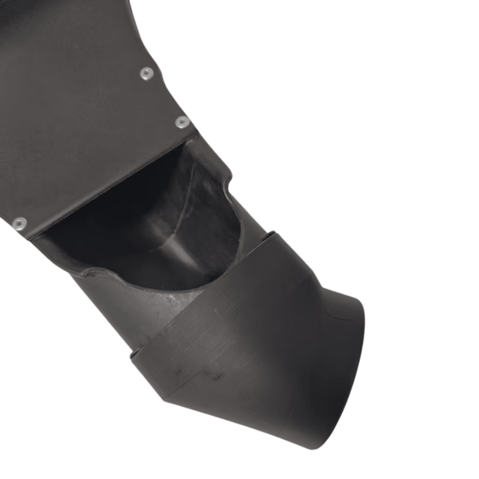 Adapter für CSL-Schnorchel am BMW E46 M3 zur Frischluftzufuhr, montiert am Schnorchel