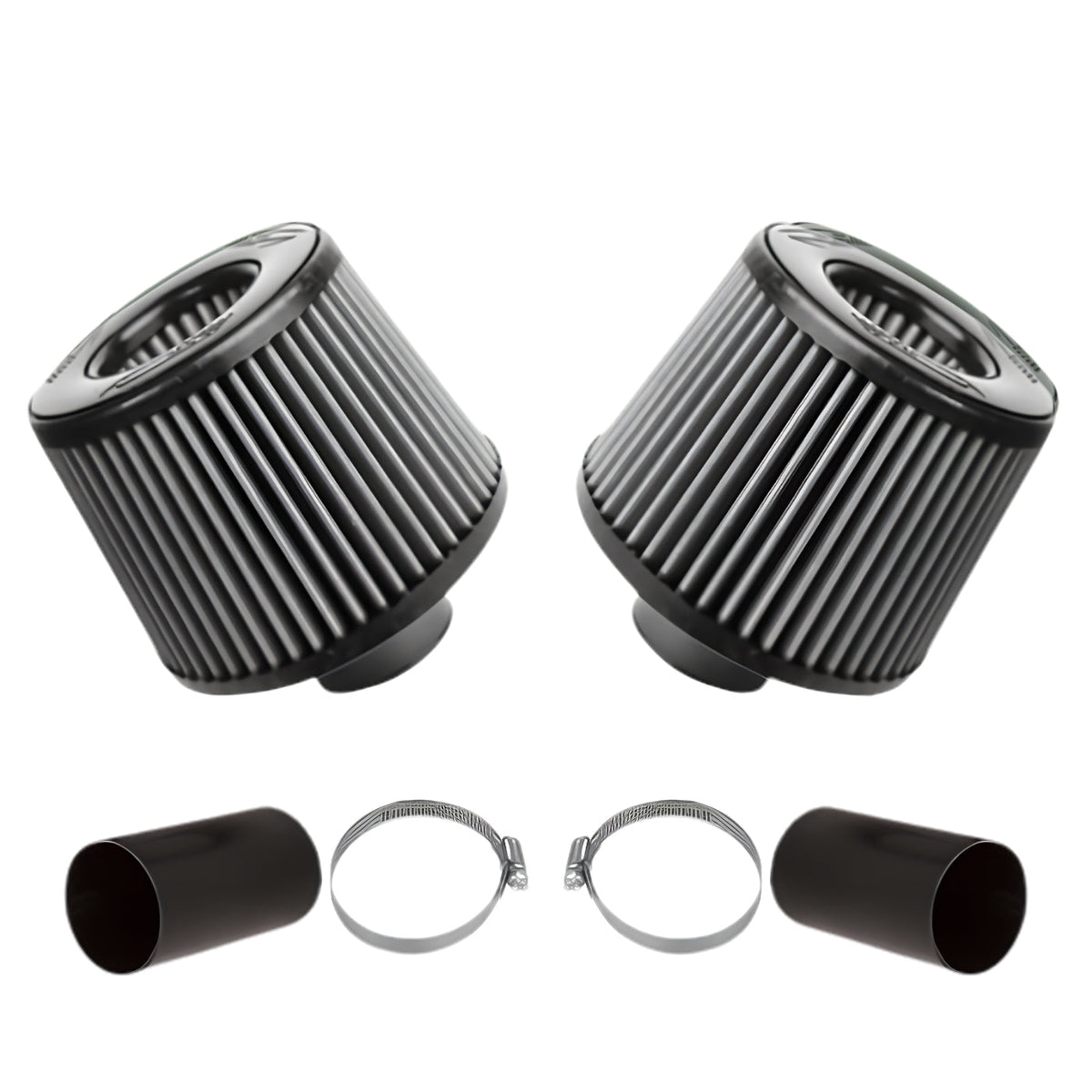 Burger Motorsports N54 Air Intake für BMW E82 E88 E90 E91 E92 E93 E60 E61 & Z4 E89 (weiße Filter)