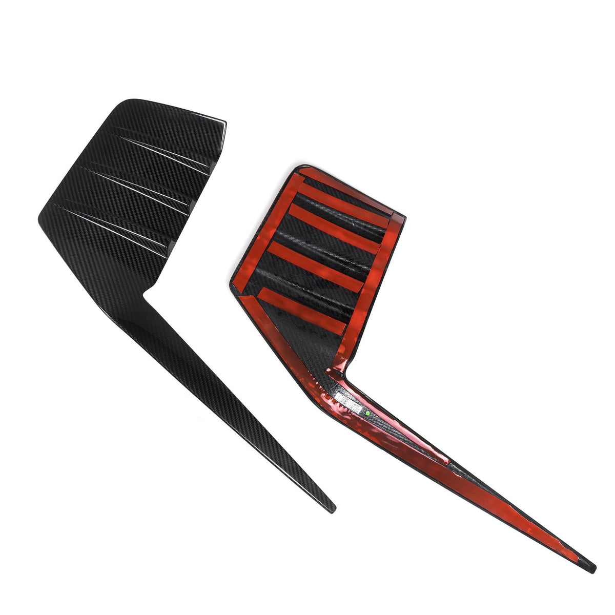 Canards hinten aus PrePreg Carbon passend für BMW M2 G87