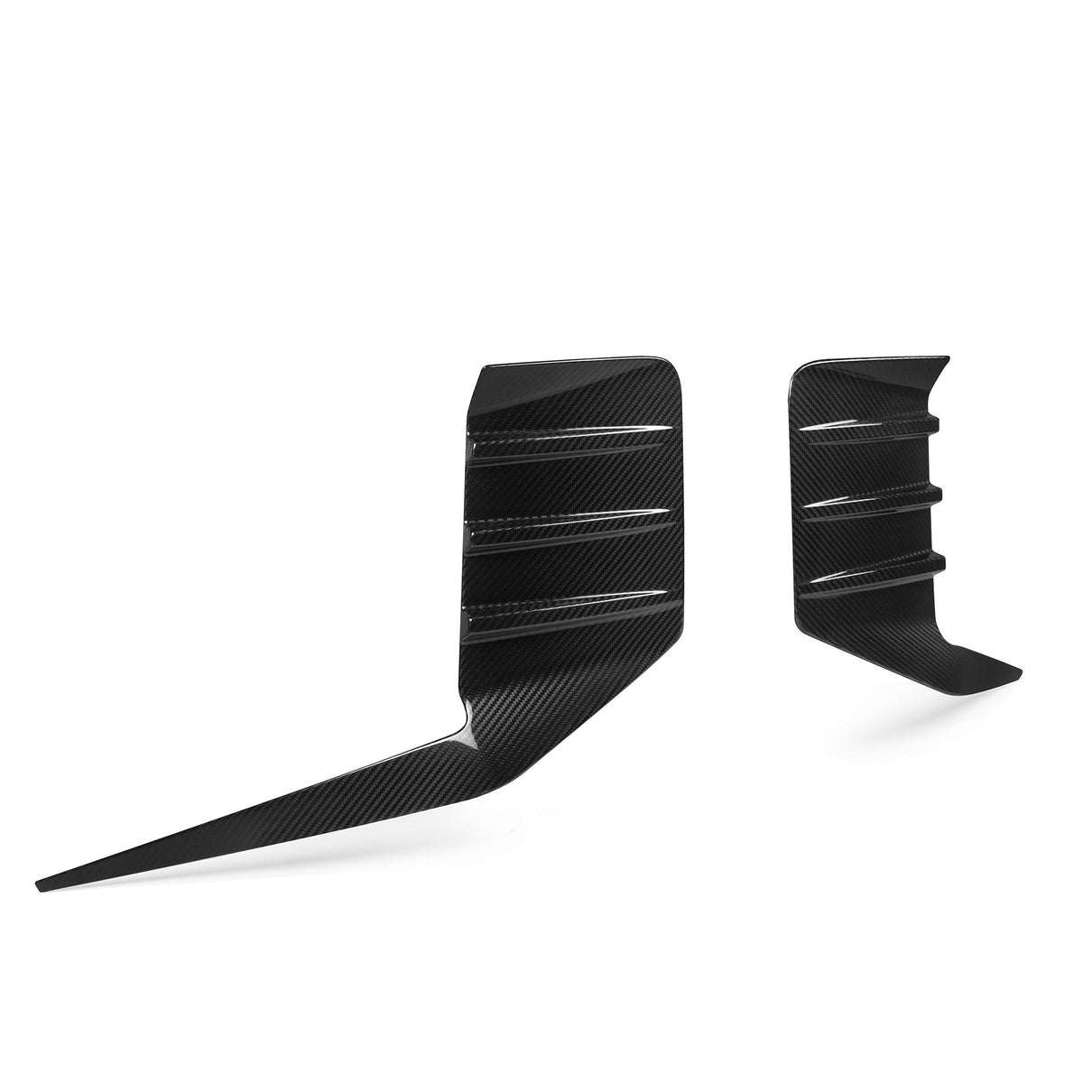 Canards hinten aus PrePreg Carbon passend für BMW M2 G87