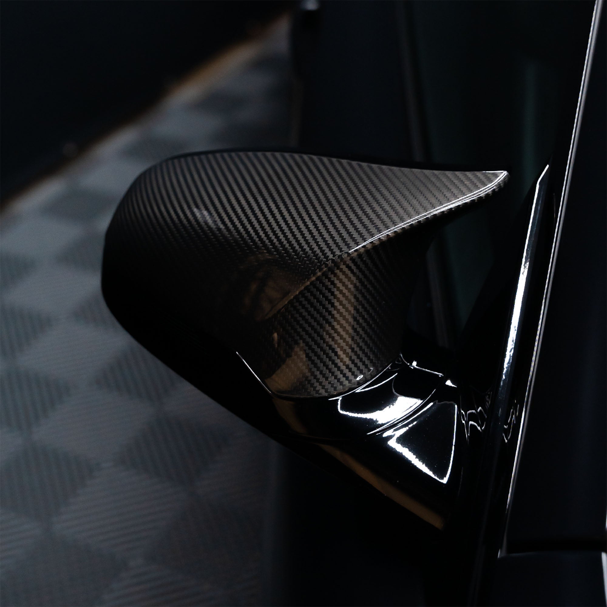 Carbon Spiegelkappen aus PrePreg passend für BMW M2/M3/M4 (F80/F82/F87C)