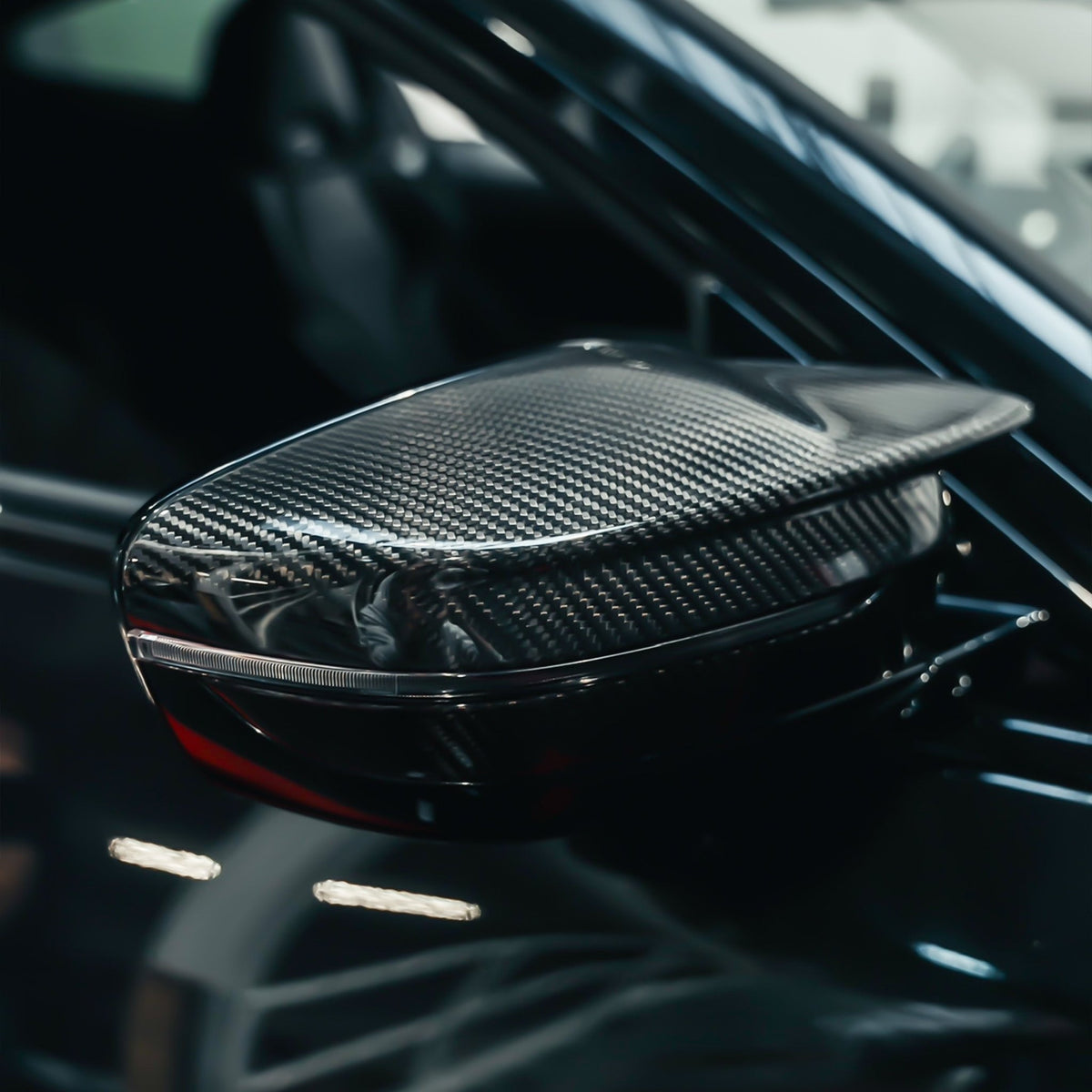 Carbon Spiegelkappen aus PrePreg passend für BMW M2/M3/M4 (G80/G81/G82/G87)