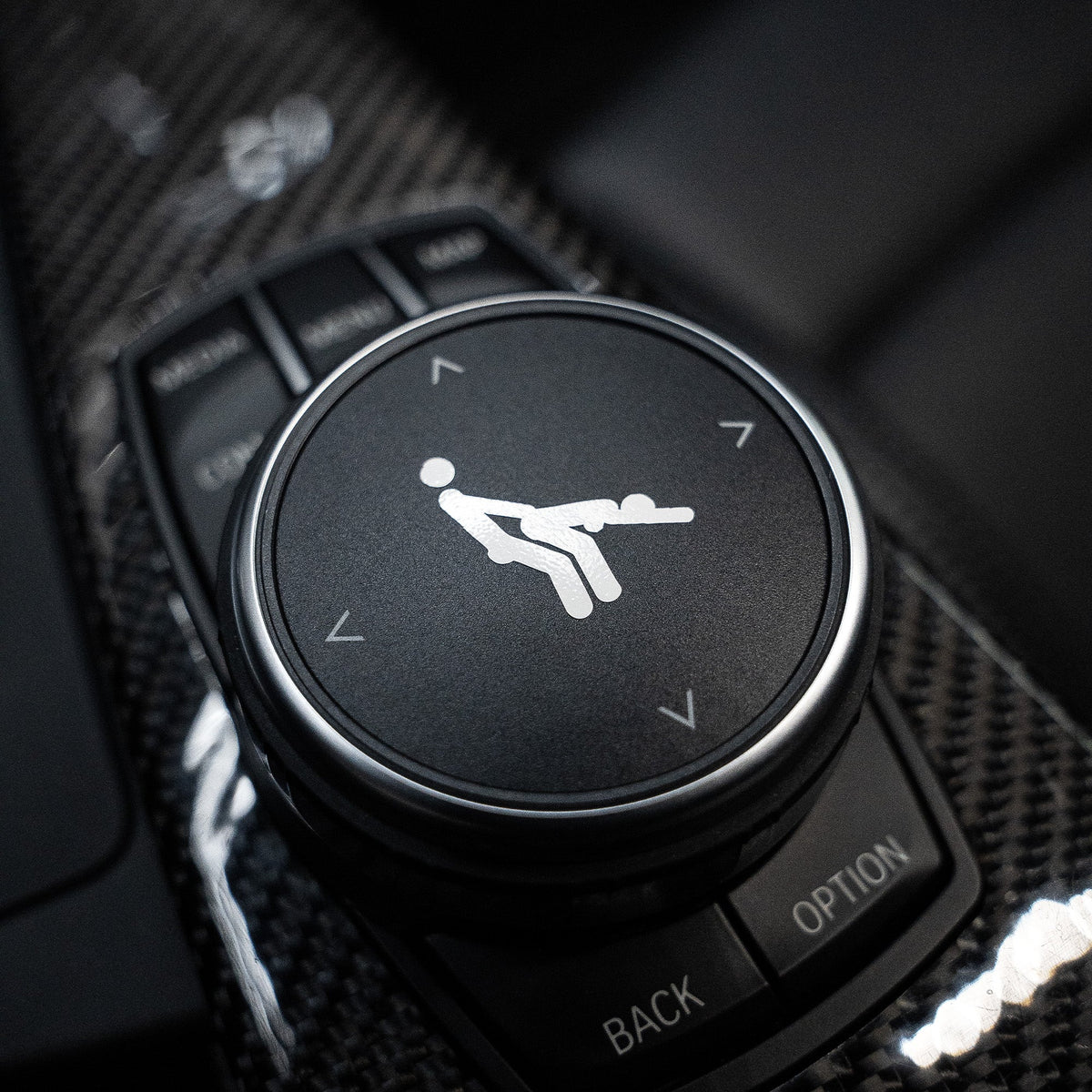 DIRTY Sticker für iDrive & Interieur aus Premium ORACAL Folie