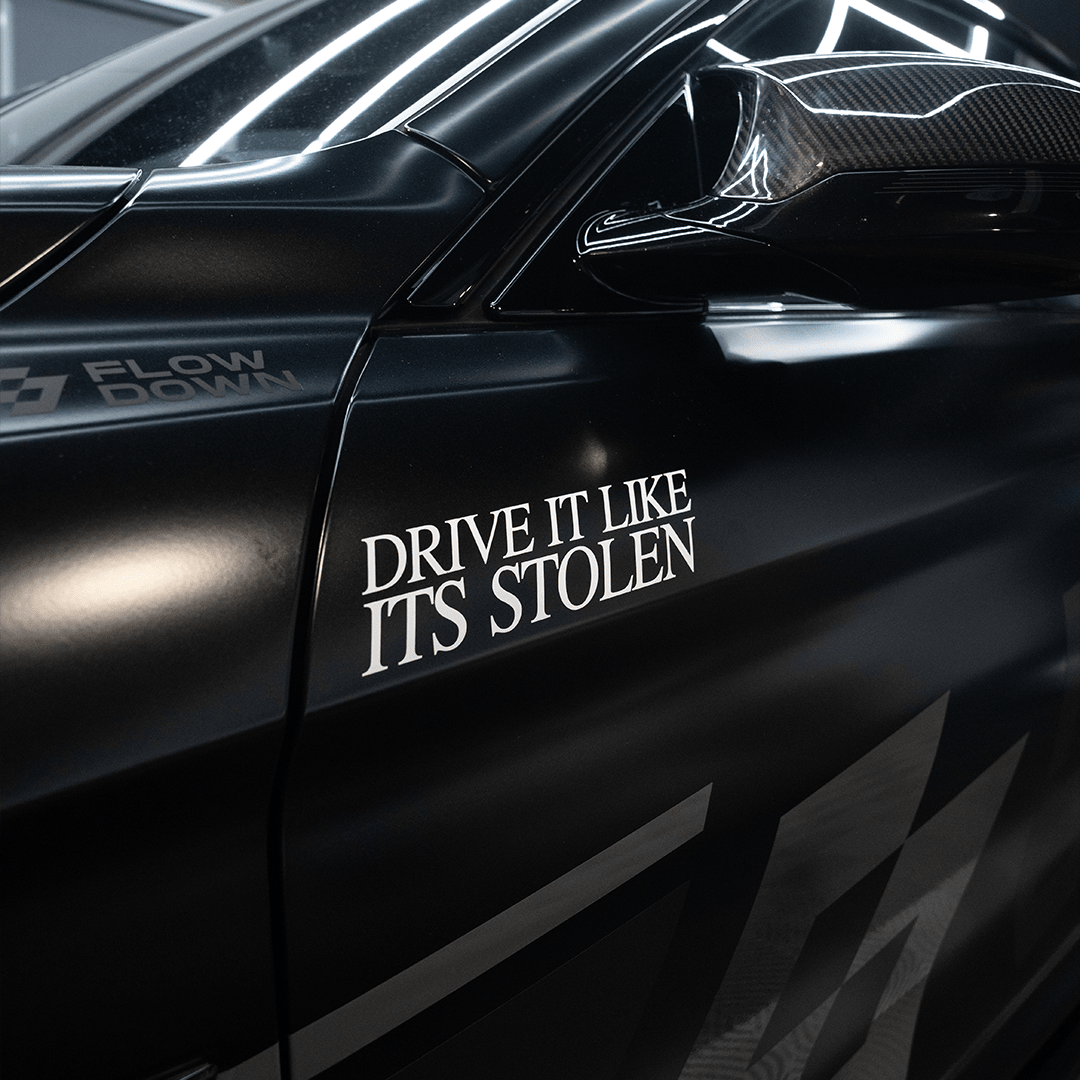 Drive It Like It’s Stolen Sticker aus Premium ORACAL Folie - 20 cm