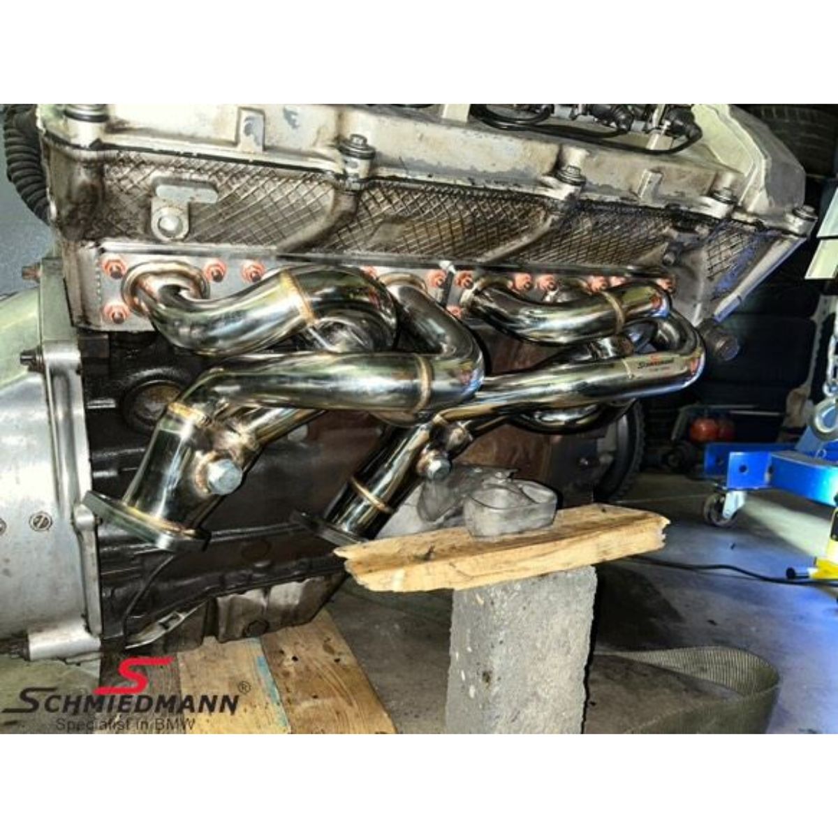 Fächerkrümmer Schmiedmann für BMW E36 M50 / M52 Edelstahl