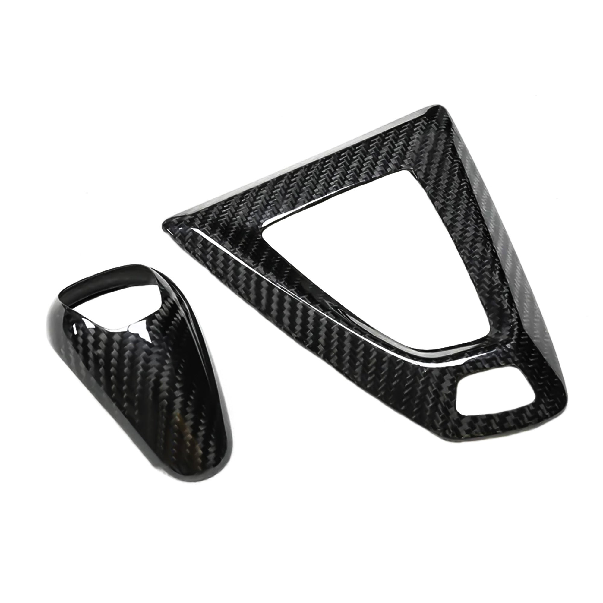 FLOW DOWN Carbon Schaltknauf Cover Set passend für BMW M2 M3 M4 (F87/F80/F82/F83)