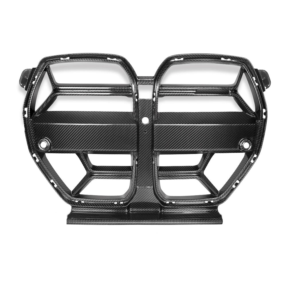 Frontgrill V.3 aus PrePreg Carbon passend für BMW M3/M4-CSL (G80/G81/G82/G83)