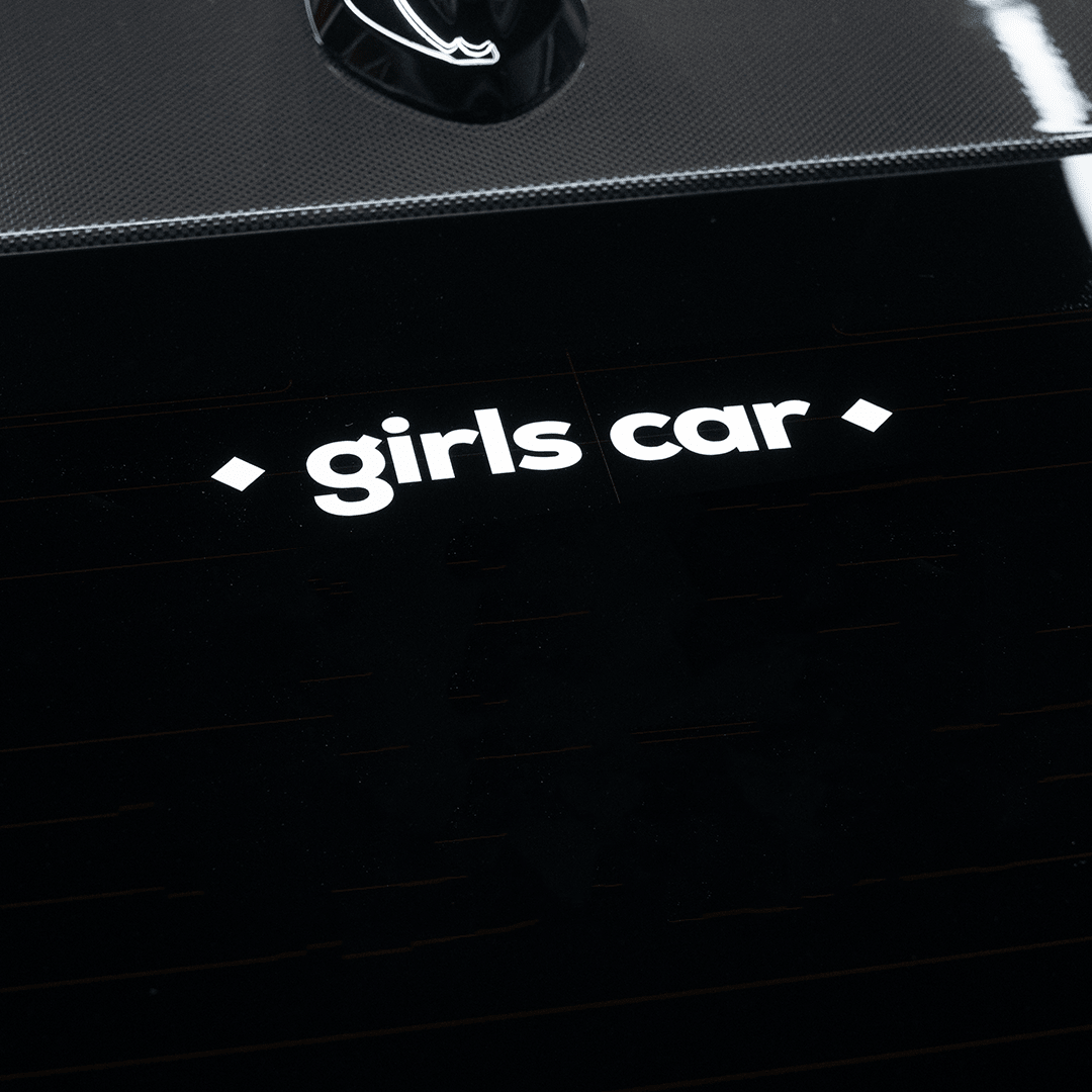 Girls Car Sticker aus Premium ORACAL Folie – 20 cm