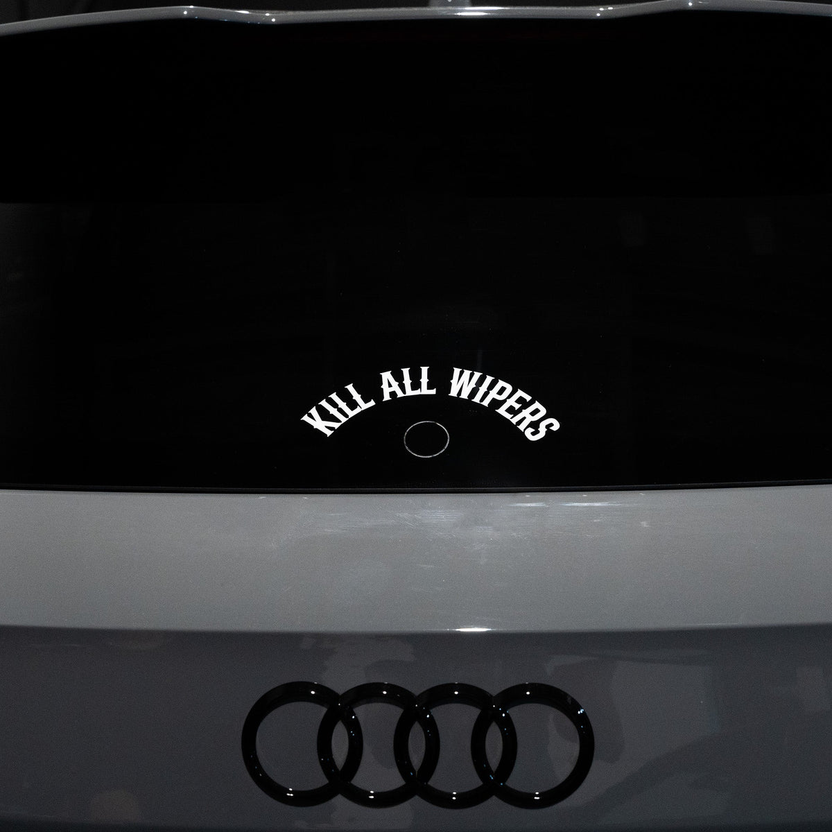 Kill All Wipers Sticker aus Premium ORACAL Folie