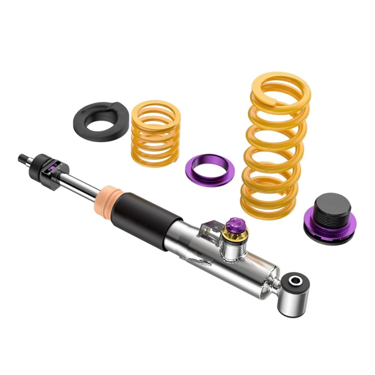 KW Gewindefahrwerk V4 (inkl. Stilllegung f. elektr. Dämpfer) passend für BMW M2 (G87) M3 (G80) M4 (G82) Heckantrieb