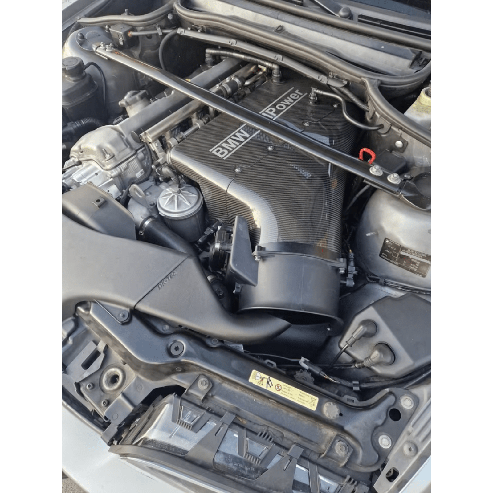 Frischluft-Kit bestehend aus Trichter und Air Soop für optimierte Luftzufuhr für Airbox am BMW E46 M3, Ansicht Trichter