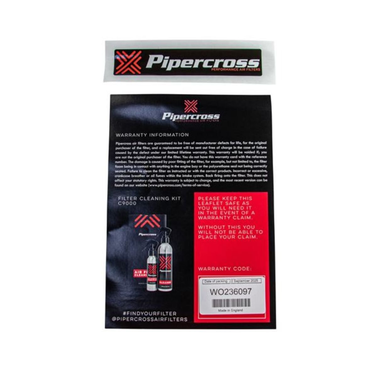 Pipercross Performance Intake Kit für BMW E46 330i