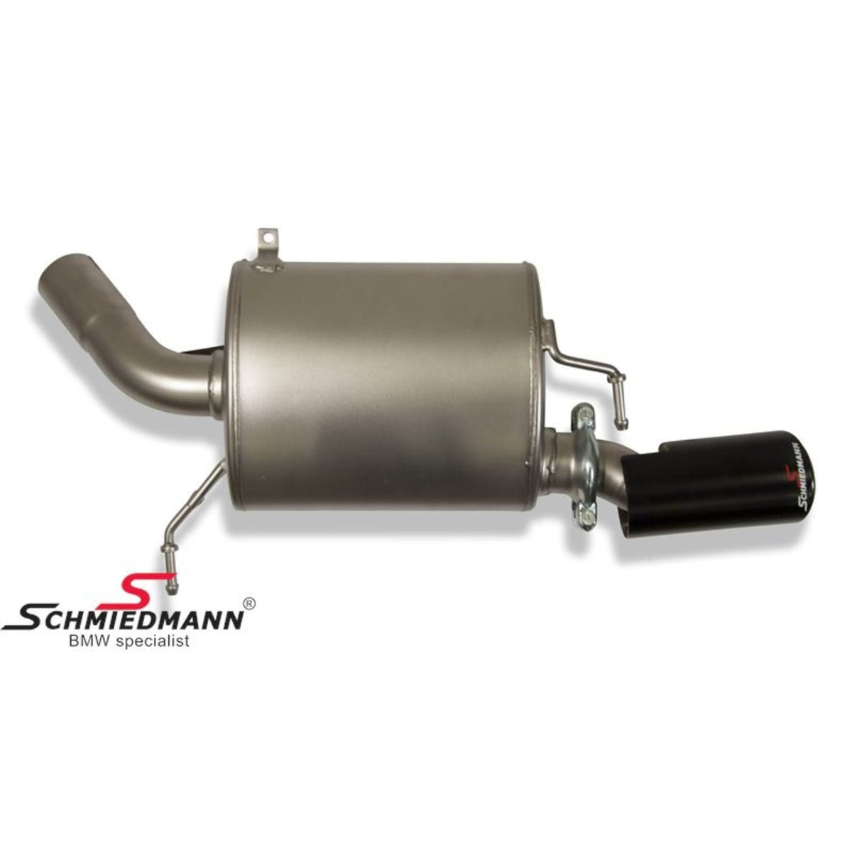 Schmiedmann by Supersprint Sportendschalldämpfer 1x89 mm links passend für BMW E91 335i & 335d