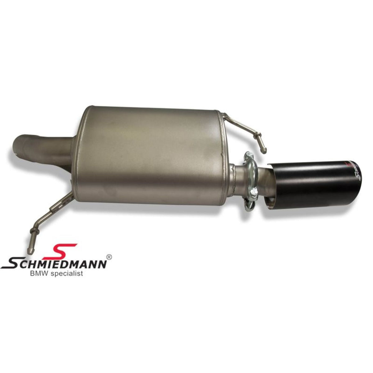 Schmiedmann by Supersprint Sportendschalldämpfer 1x89 mm links passend für BMW E91 335i & 335d