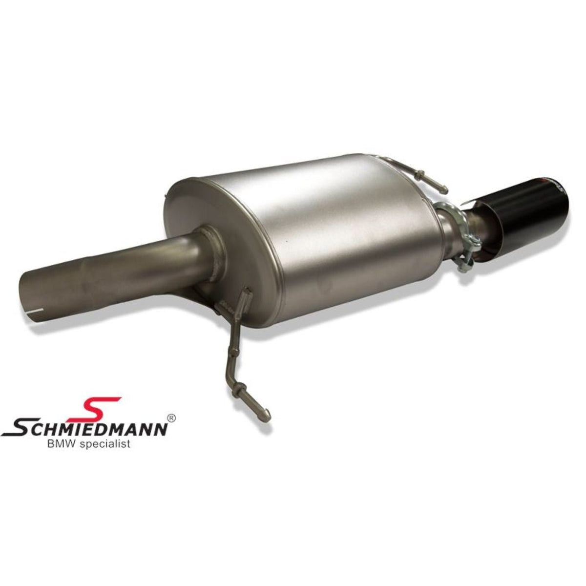 Schmiedmann by Supersprint Sportendschalldämpfer 1x89 mm links passend für BMW E91 335i & 335d