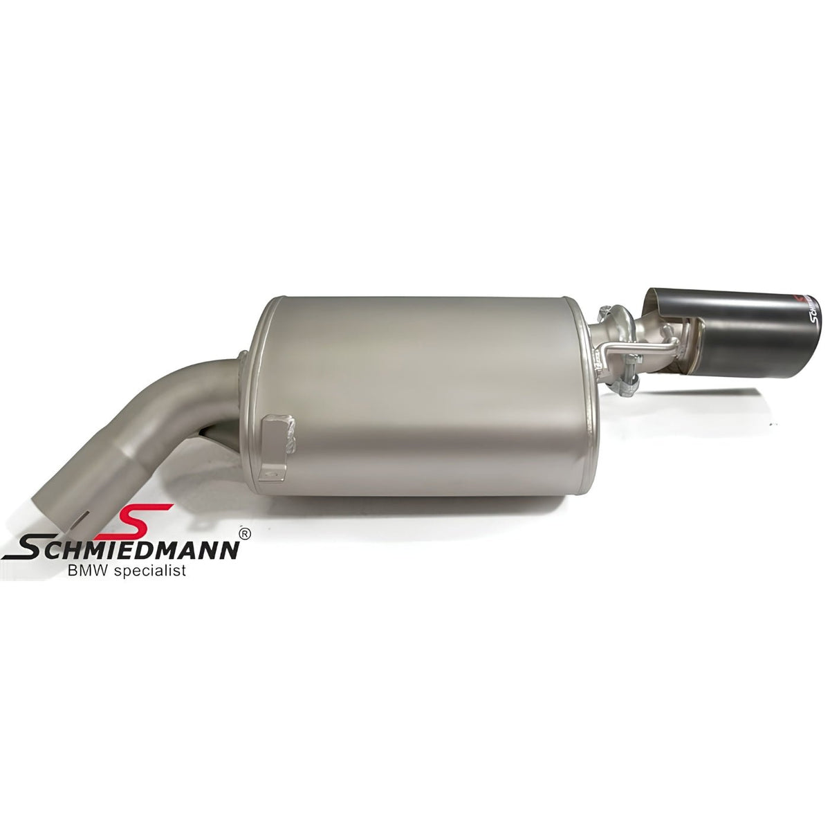 Schmiedmann by Supersprint Sportendschalldämpfer 1x89 mm rechts passend für BMW E91 335i & 335d