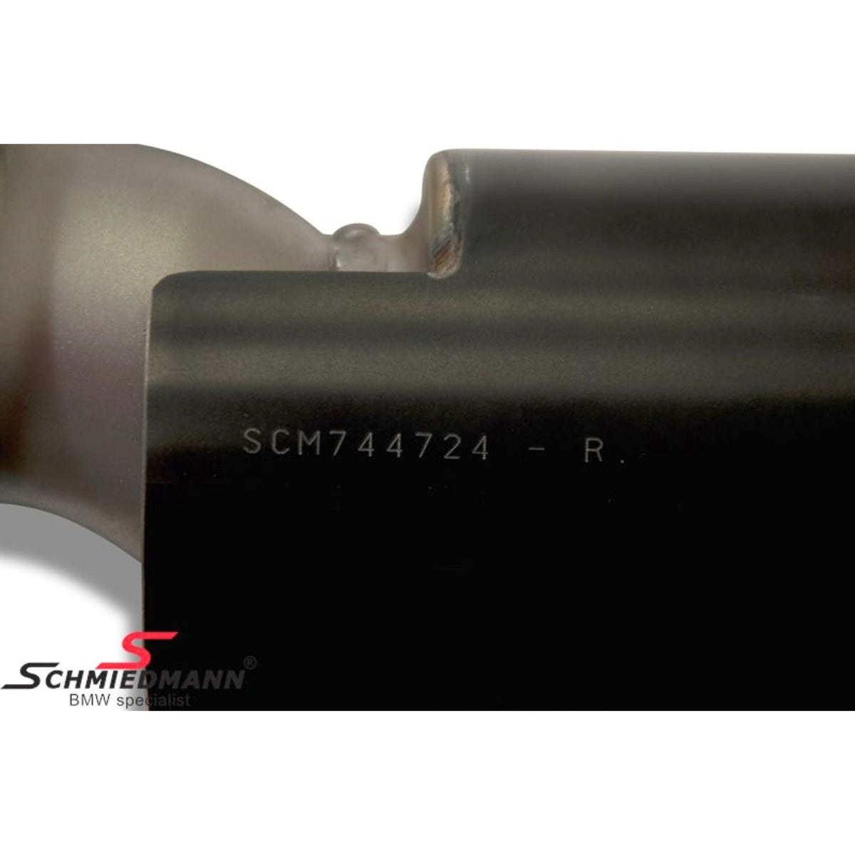 Schmiedmann by Supersprint Sportendschalldämpfer 1x89 mm rechts passend für BMW E91 335i & 335d