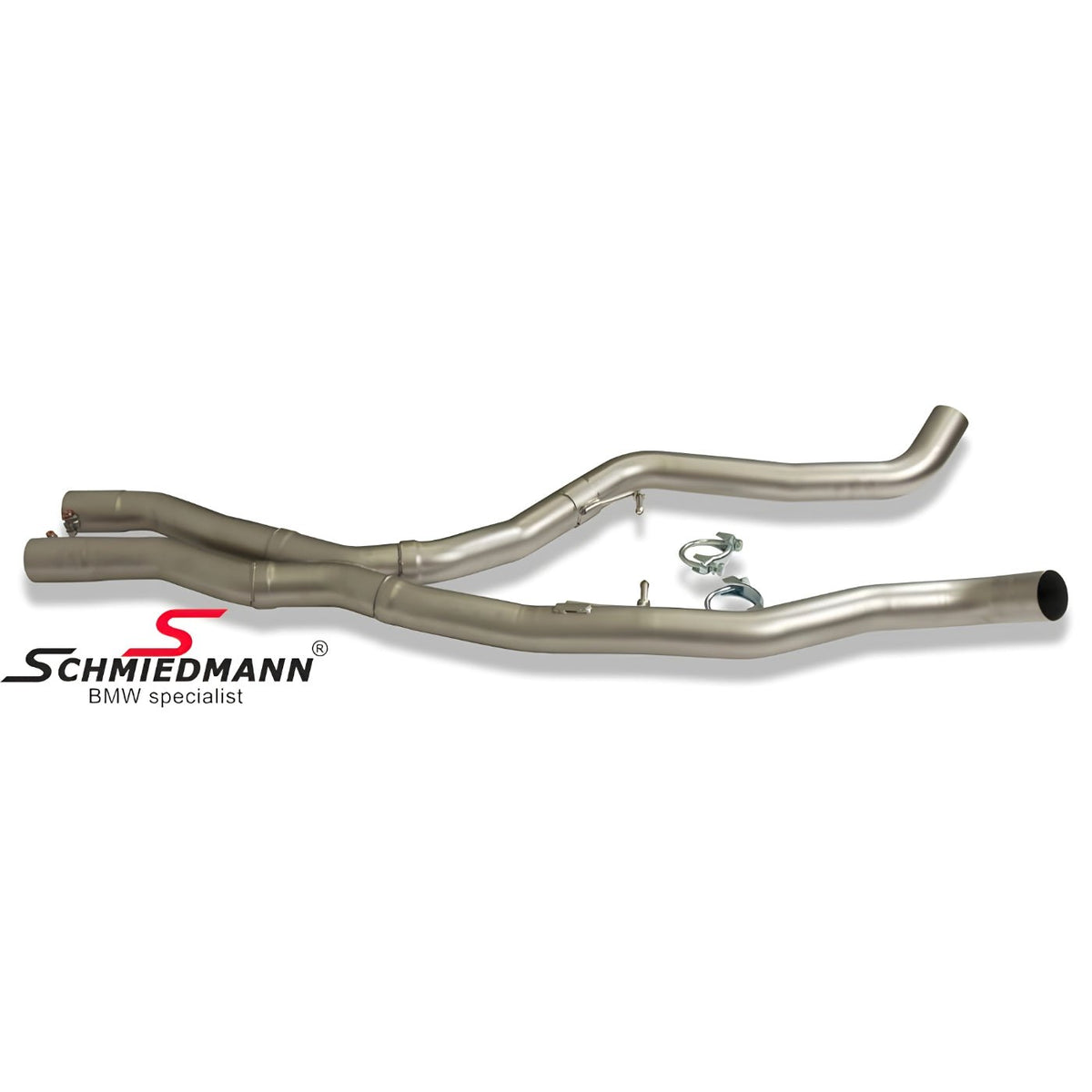 Schmiedmann by Supersprint Sportendschalldämpfer 1x89 mm rechts passend für BMW E91 335i & 335d