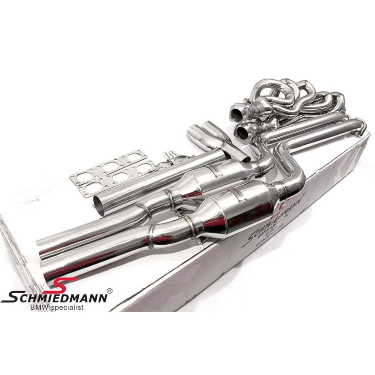 Schmiedmann High Flow Fächerkrümmer M52/M54 inkl. 300 - Zellen Sportkatalysator – BMW E46