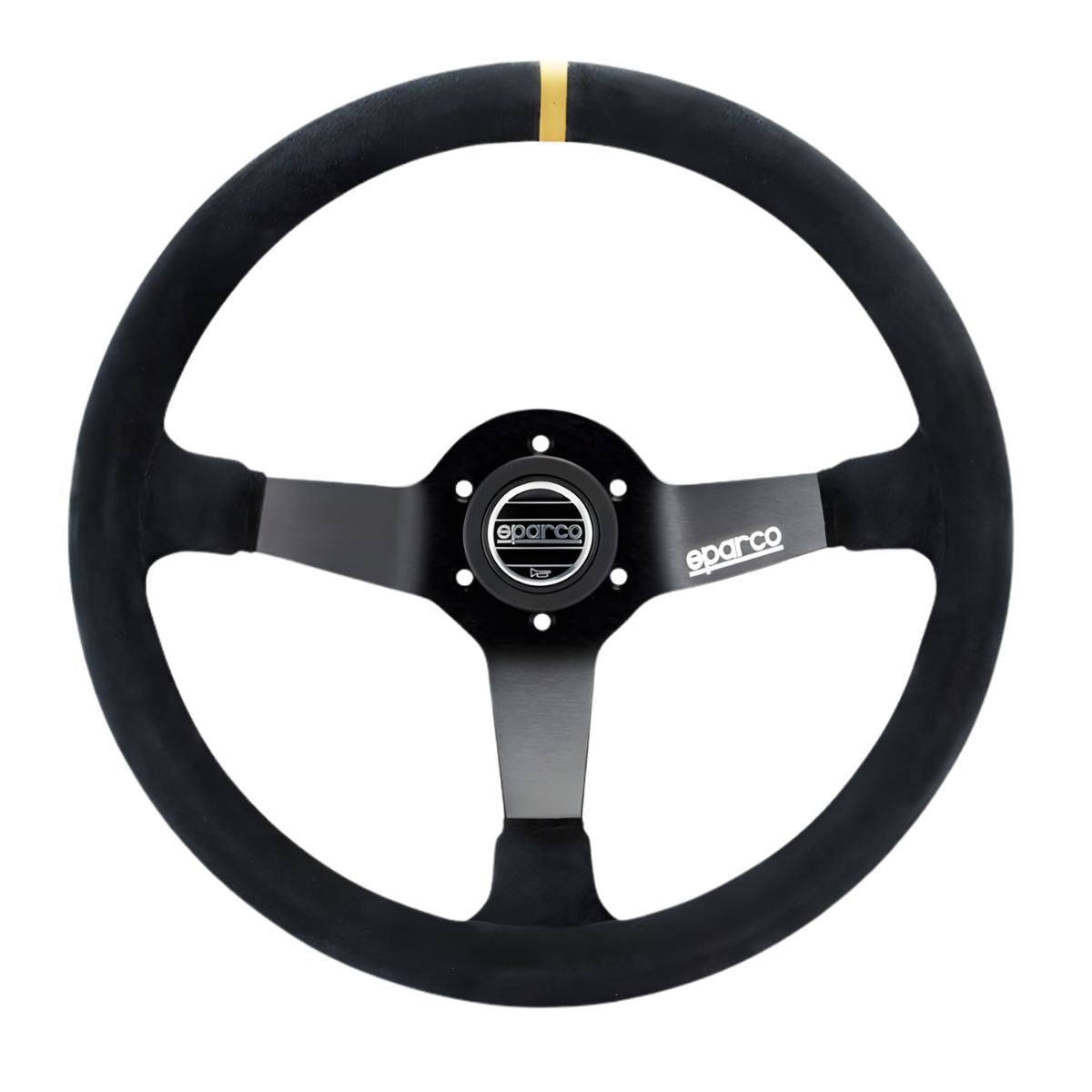 Sparco Rennlenkrad für BMW E46 350 mm – Schwarz Wildleder