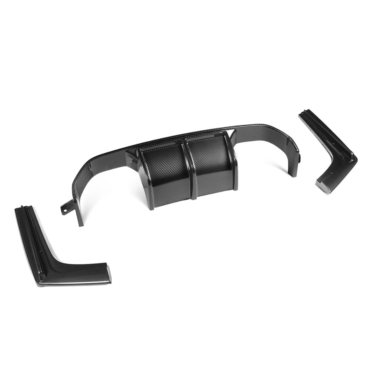 TNF+ 3-teiliger Heckdiffusor Carbon passend für BMW M3 (F80) M4 (F82/F83)