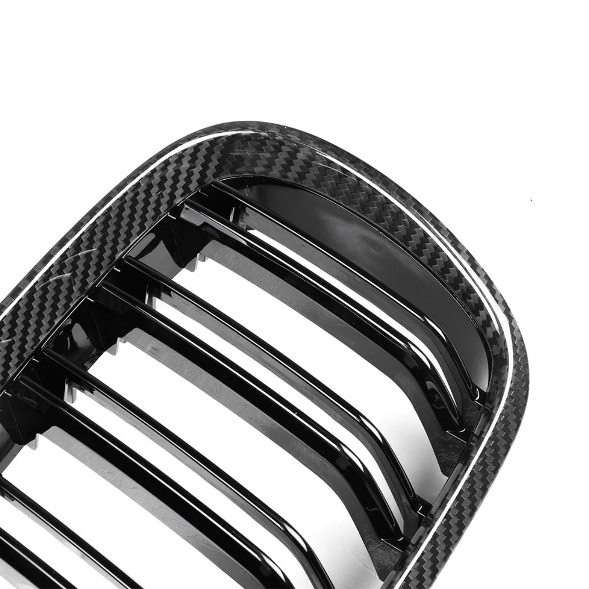 TNF+ Doppellamellen Frontgrill Carbon passend für BMW 3er (E92/E93) M3 (E92/E93) PRE-LCI