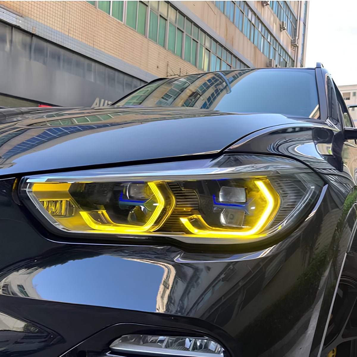 TNF DRL Tagfahrlichter Module gelb weiß switch passend für BMW X5 (G05) X5M (F95) X6 (G06) X6M (F96)