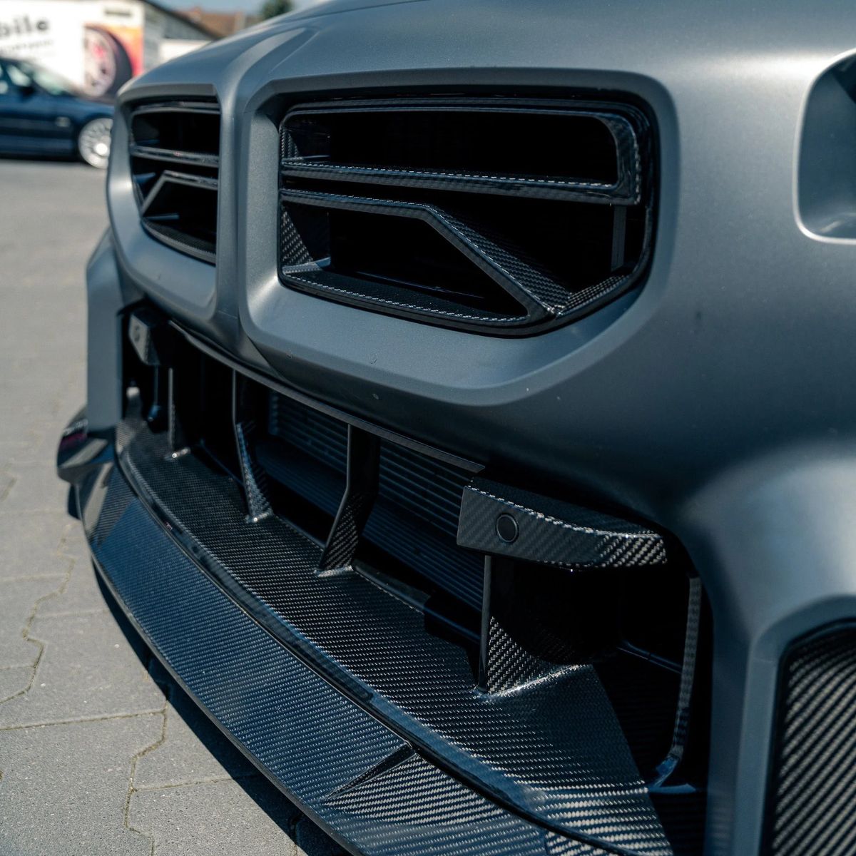 TNF+ Frontstoßstangen OEM Einsatz Carbon passend für BMW M2 (G87)