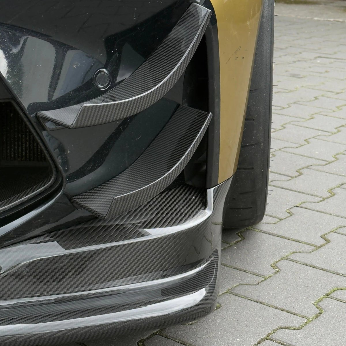 TNF+ GT4 Style Canards passend für BMW M3 (G80/G81) M4 (G82/G83)