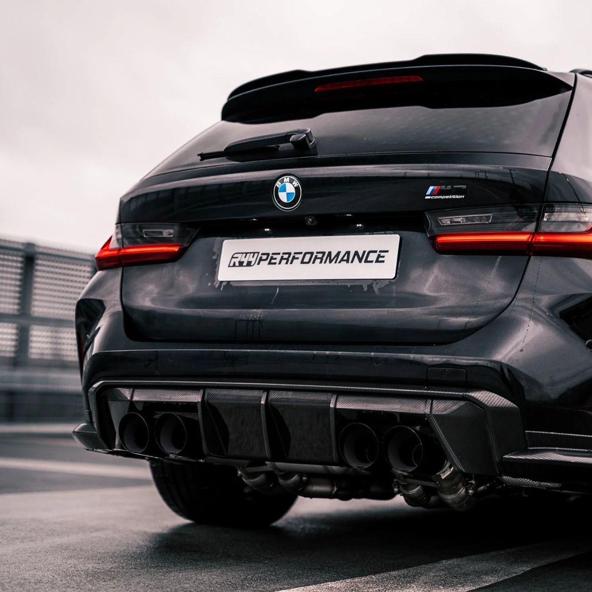 TNF+ Heckdiffusor Einsatz aus Carbon passend für BMW M3 (G80/G81) M4 (G82/G83)