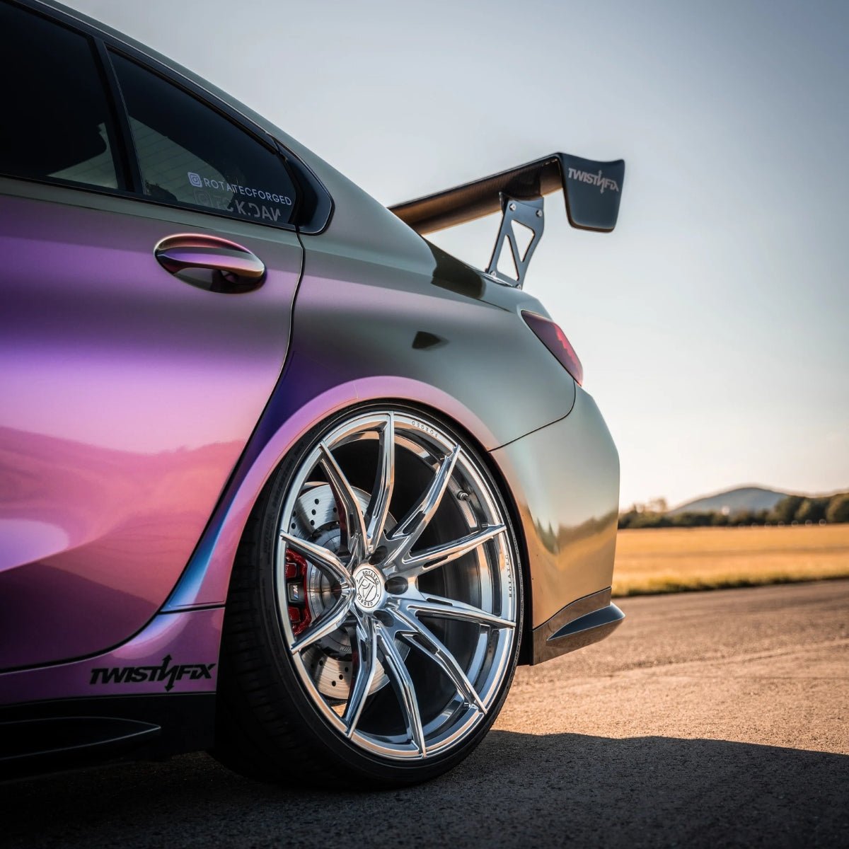 TNF+ Heckflügel im Rennsport Design passend für BMW M4 (G82)