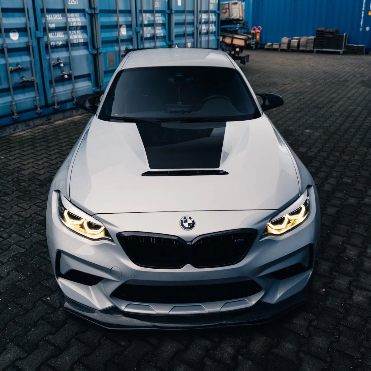 TNF+ Performance Frontspoiler 1 - Teilig oder 2 - Teilig einstellbar passend für BMW M2 (F87C S55)
