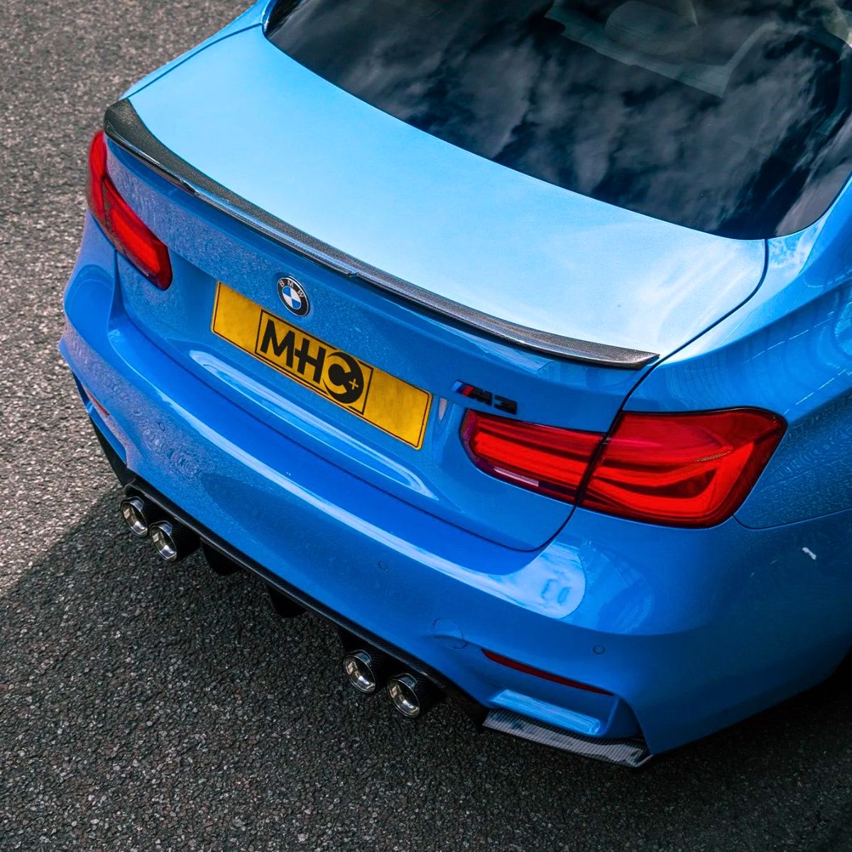 TNF+ PSM Ducktail Carbon passend für BMW 3er M3 (F80/F30)