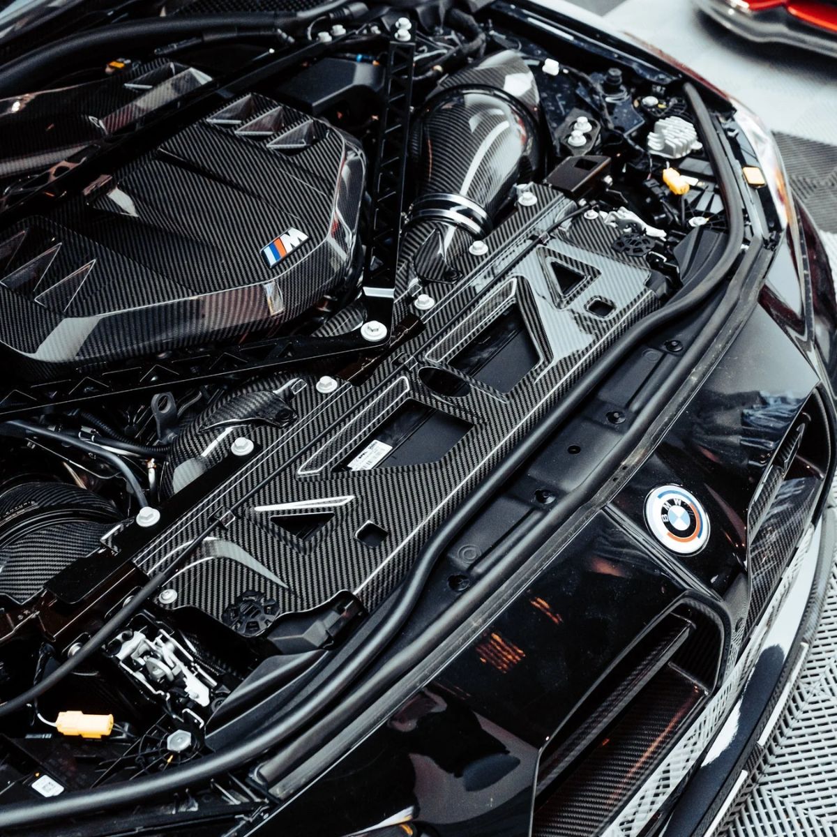 TNF+ Shroud Vollständiger Ersatz Kühlverkleidungs-Slam-Panel passend für BMW M3 (G80/G81) M4 (G82/G83) M2 (G87)