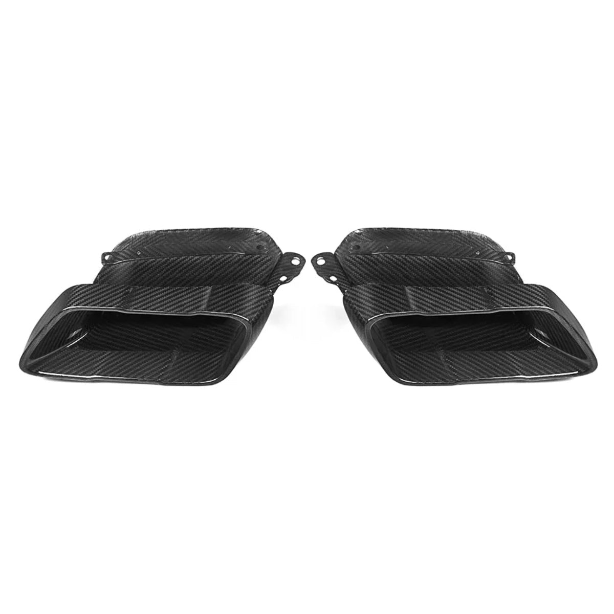 TNF+ SOOQOO Auspuffblenden Carbon passend für BMW X5 (G05/G18)