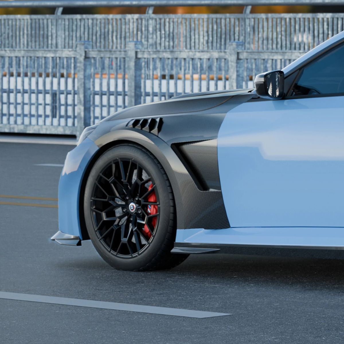 TNF+ SOOQOO Carbon Kotflügel passend für BMW M2 (G87)