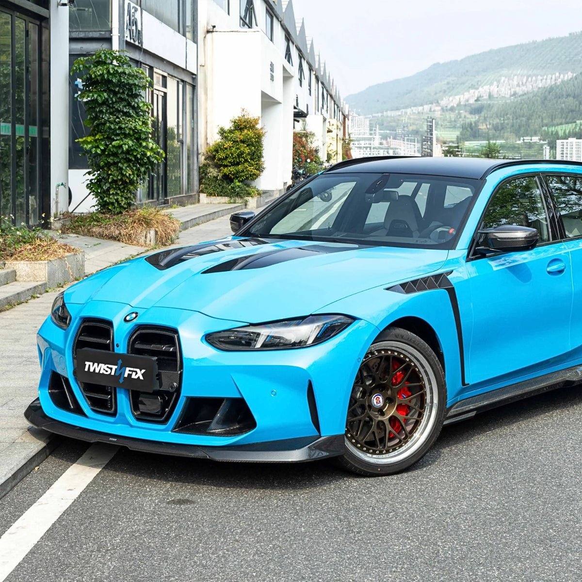 TNF+ SOOQOO Carbon Kotflügel passend für BMW M3 (G80/G81)