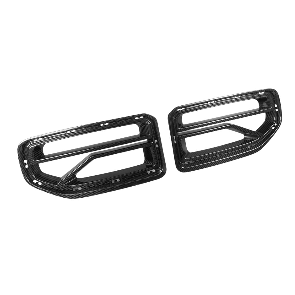TNF+ SOOQOO Frontgrill V - Style Carbon passend für BMW M2 (G87)