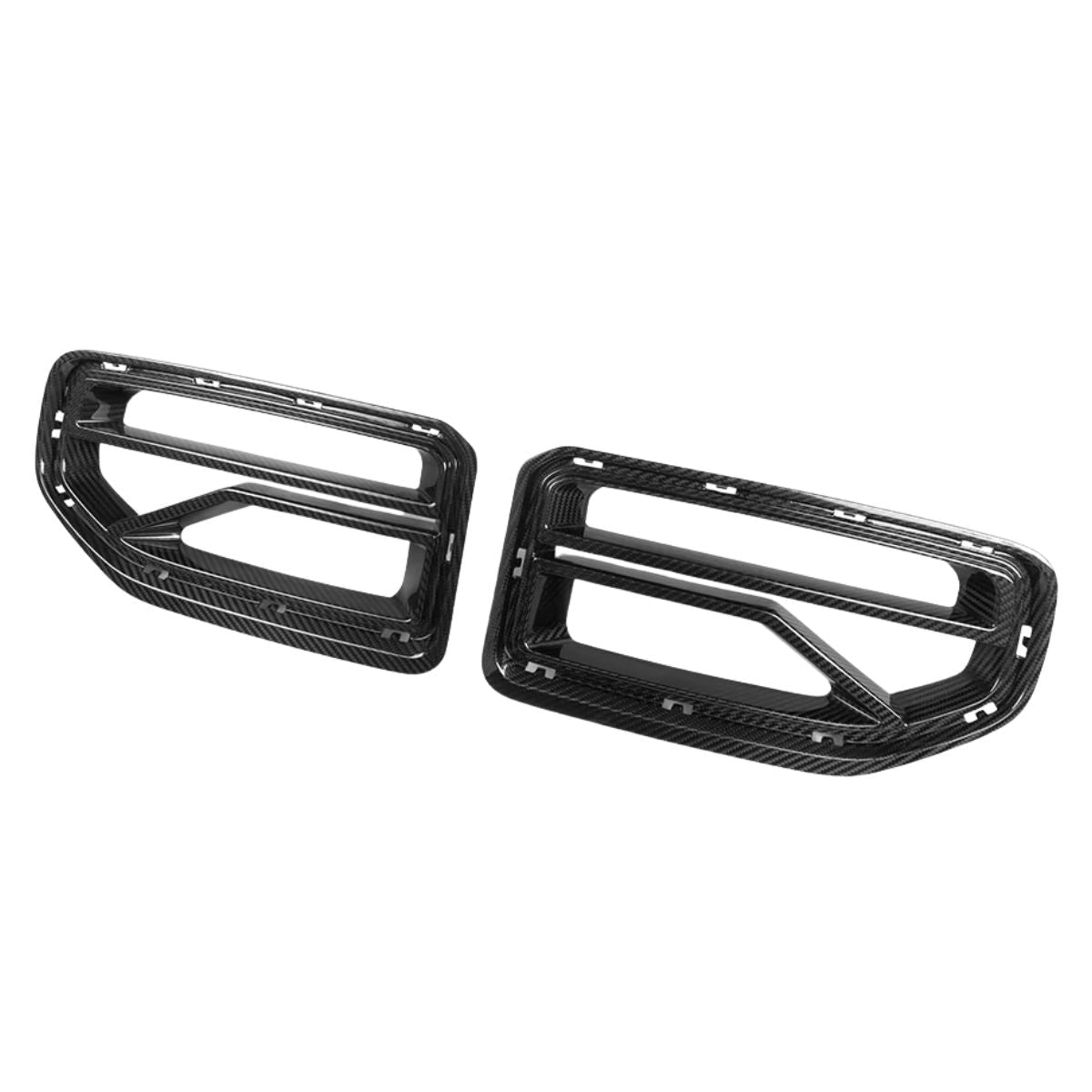 TNF+ SOOQOO Frontgrill V - Style Carbon passend für BMW M2 (G87)