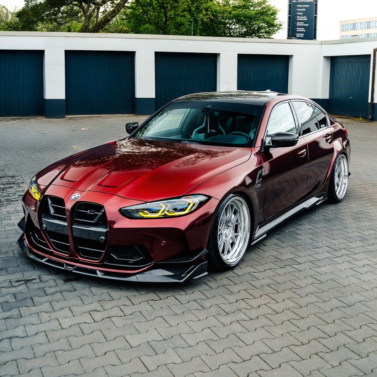 TNF+ SOOQOO Frontspoiler Carbon passend für BMW M3 (G80/G81) M4 (G82/G83)