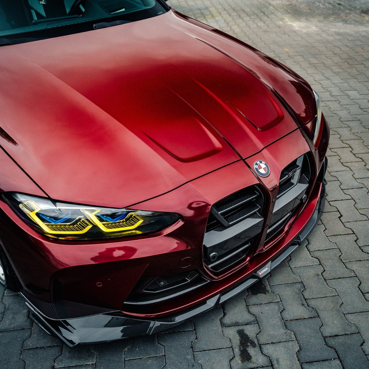 TNF+ SOOQOO Frontspoiler Carbon passend für BMW M3 (G80/G81) M4 (G82/G83)
